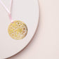 Gold Bookmarks Blossoms Circle