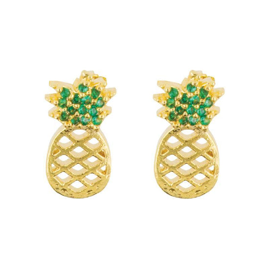 Earring Diamante Pineapple