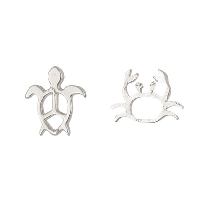 Earring Mini Turtle and Crab